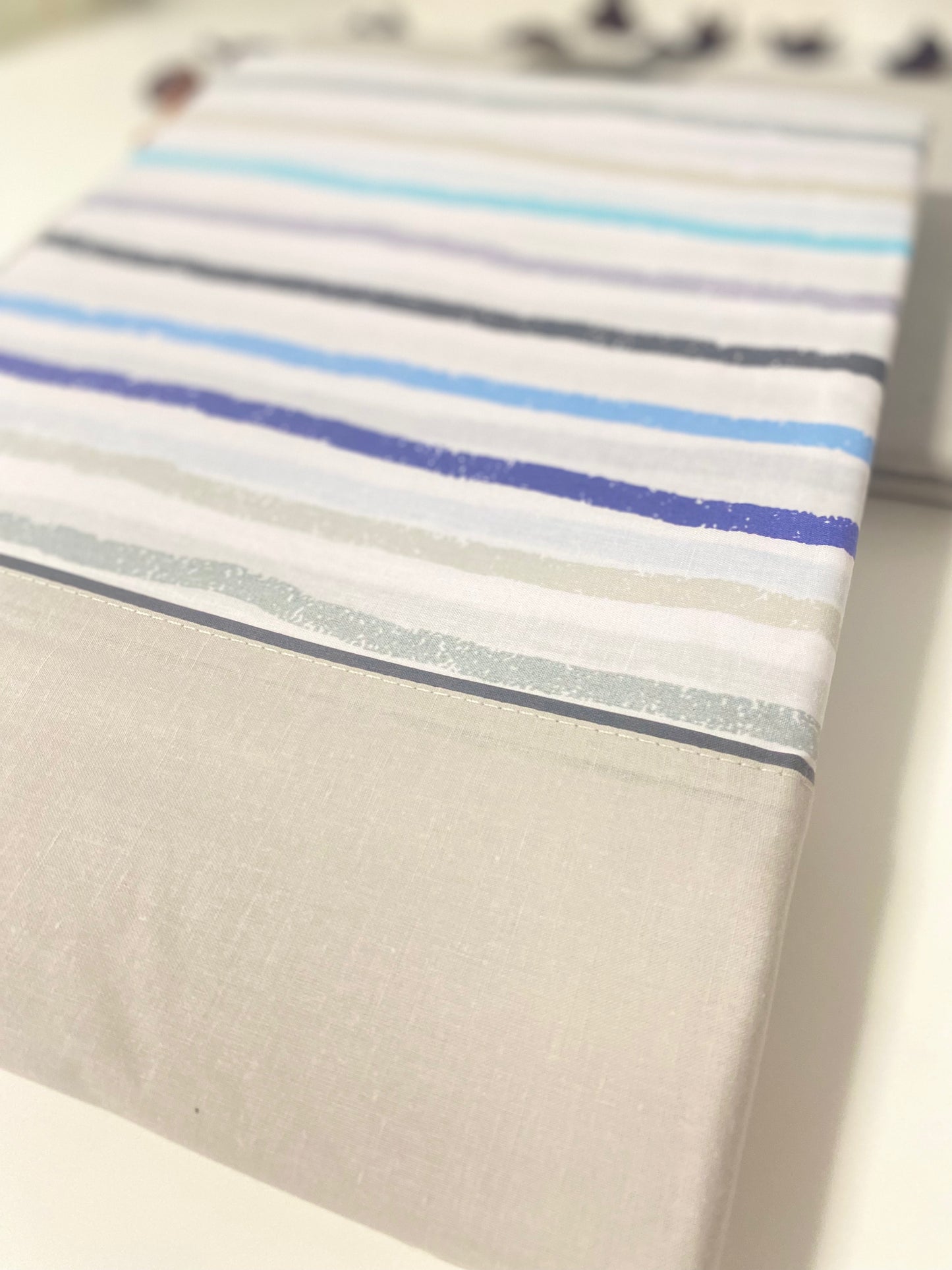 Juego de Sábanas Roomers Dakota - Azul / Gris