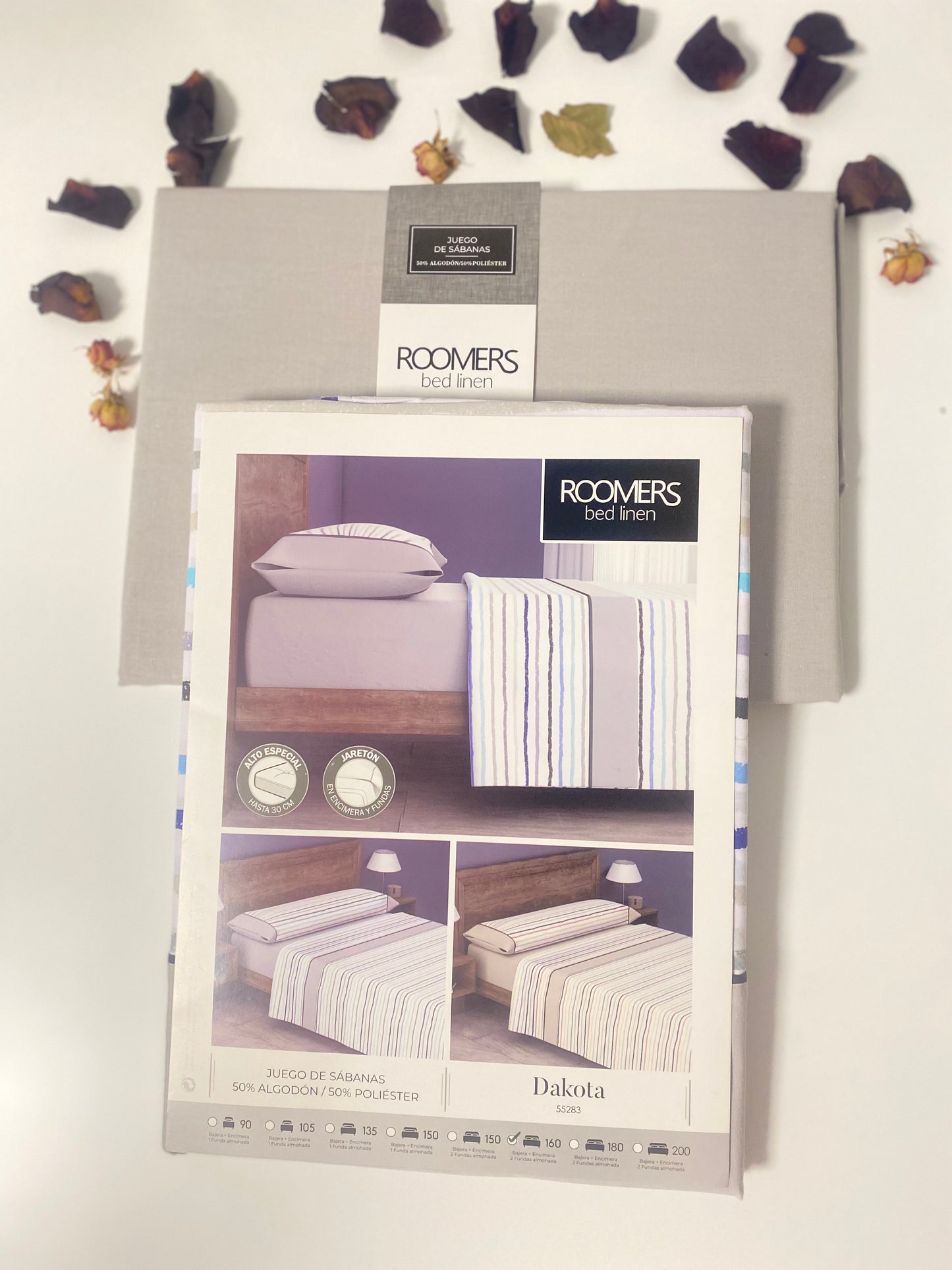 Juego de Sabanas Estampadas Roomers Dakota – Cama 160 cm