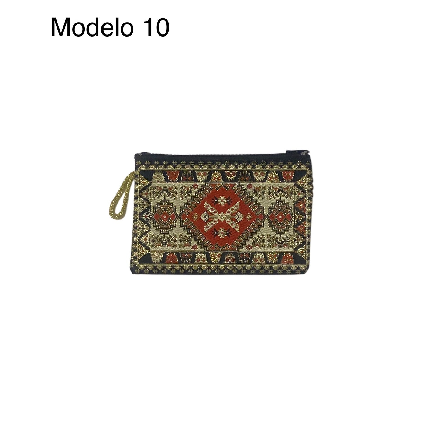 Monedero Étnico de Tela Jacquard Diseño Boho | Bonyk