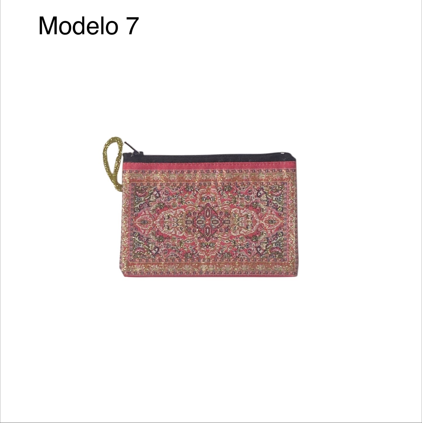 Monedero Étnico de Tela Jacquard Diseño Boho | Bonyk