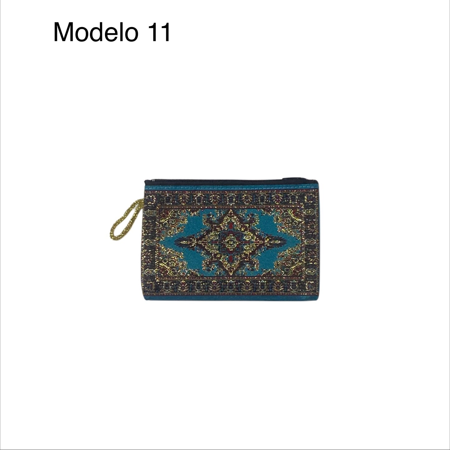 Monedero Étnico de Tela Jacquard Diseño Boho | Bonyk