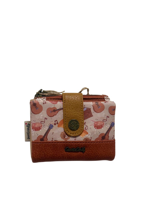 Cartera Billetera Sweet Candy Motivos Musicales con Protección RFID | Monedero Billetero Mujer 10x12,5x3 cm (Copia)
